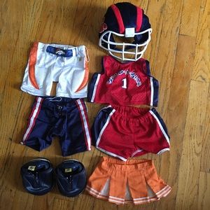 Build-A-Bear sports shorts/jersey